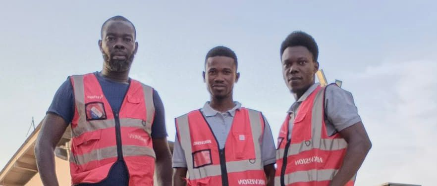 GESINGO team on site in work vests